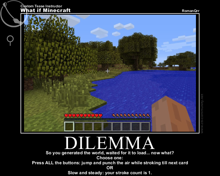 CTI.RomanQrr.What if Minecraft.Dilemma.01.png